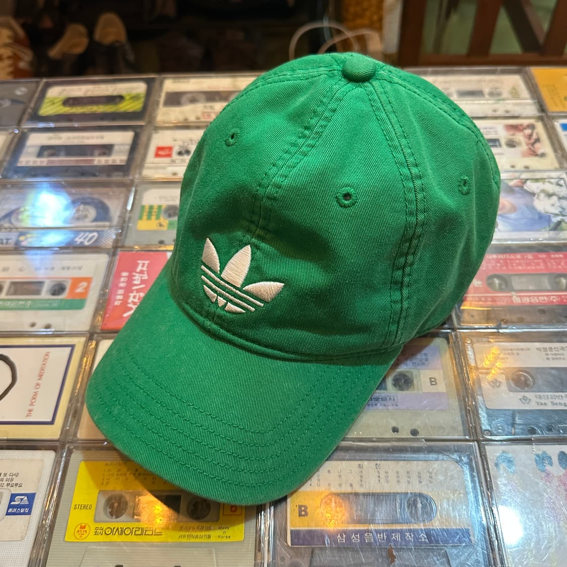 아디다스 파이어버드 볼캡 그린 상품이미지1