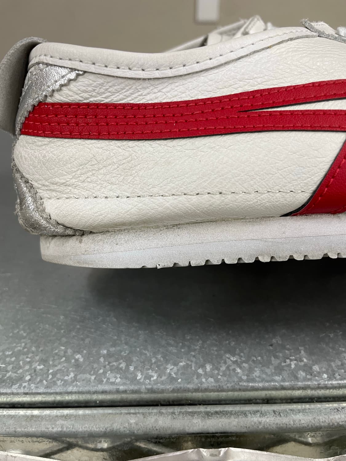 오니츠카타이거 멕시코66 화이트 레드 260  상품이미지9