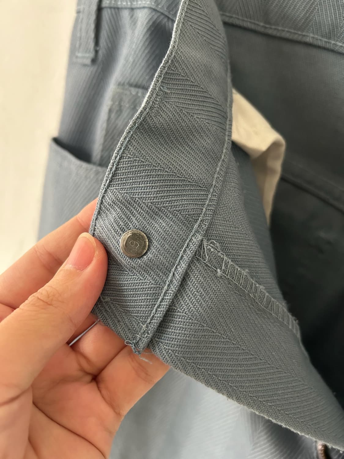 70's vtg Levis HBT Sta-Prest Big E Pant. 상품이미지4