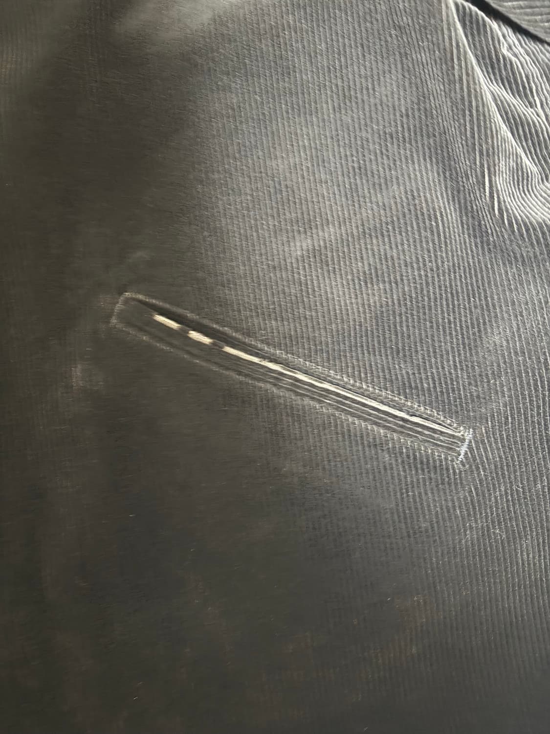 아프레쎄 코듀로이 자켓 블랙 3사이즈 상품이미지2