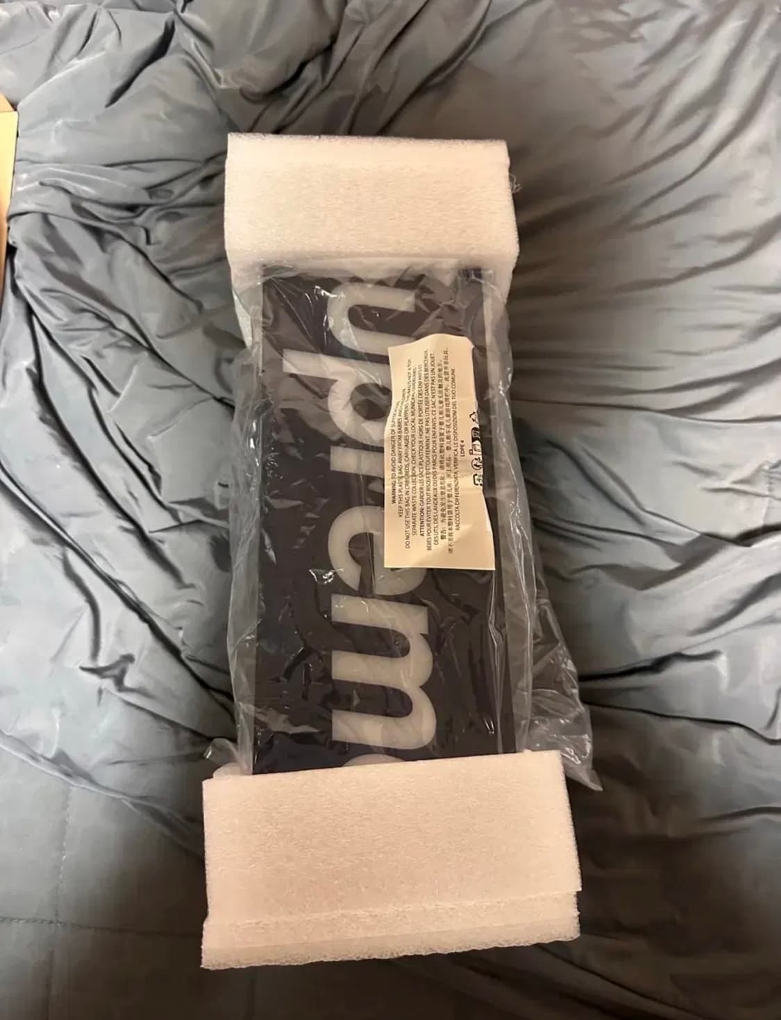 슈프림 박스로고 램프 블루 - 국내 정식판 (크림 구매) 상품이미지3