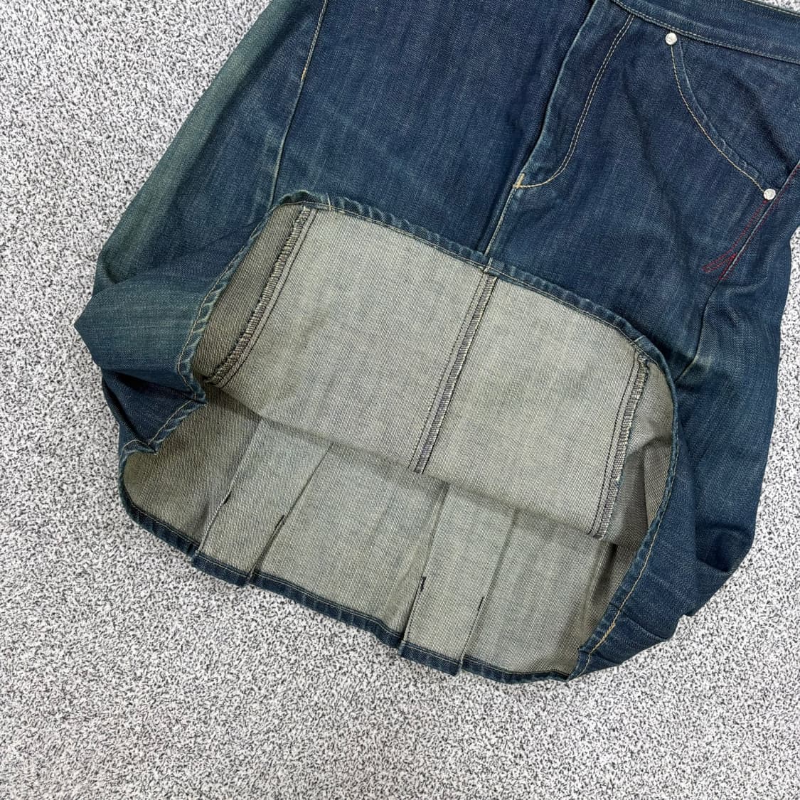 70-96 리바이스 데님 스커트 치마 0402J 상품이미지4