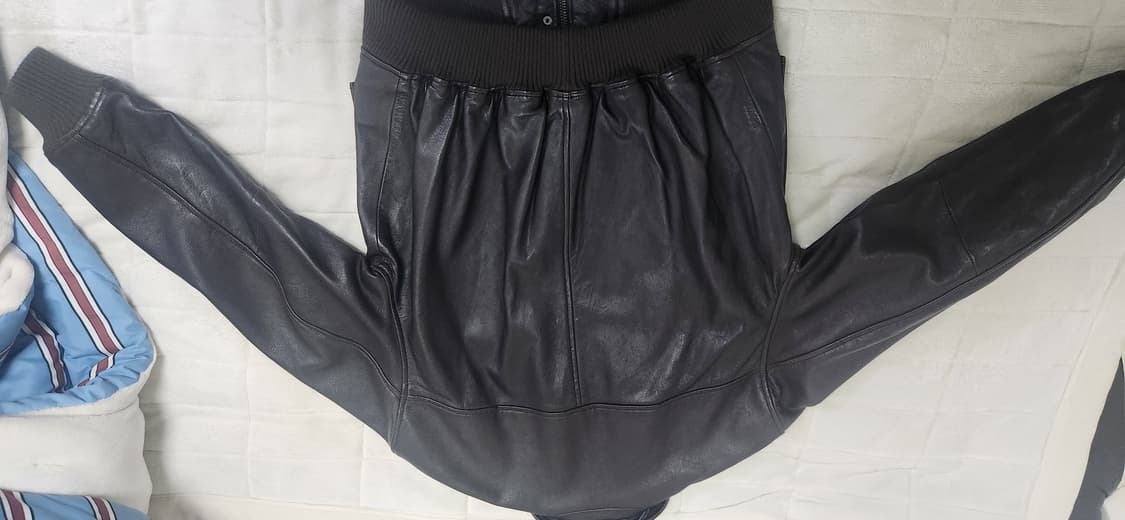 자라 포켓 레더 자켓(브라운) 상품이미지2