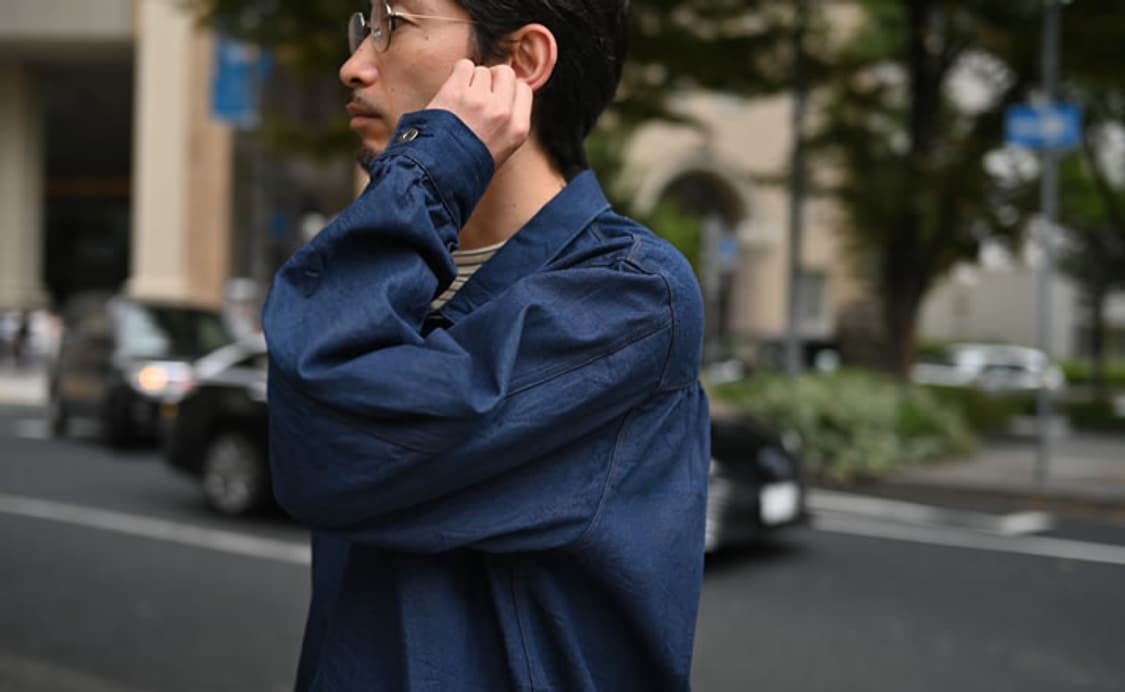 [L] NICENESS CALM 데님 자켓 상품이미지9