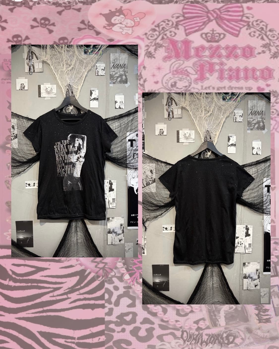 00's twinkle Glitter See-through sleeve 상품이미지2