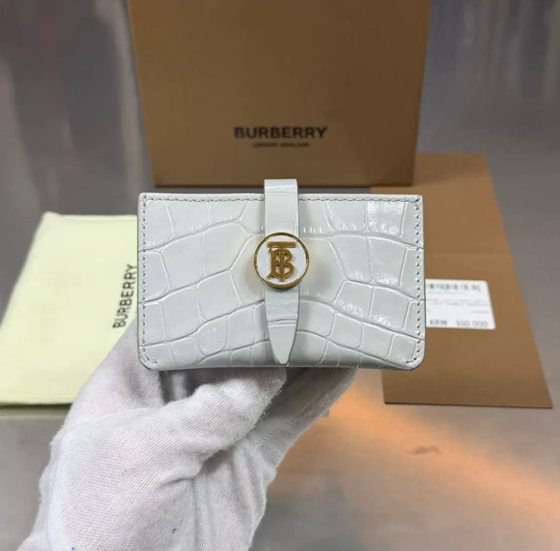 버버리 TB 아코디언 카드지갑 상품이미지2