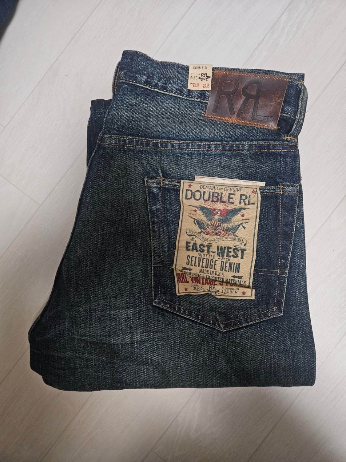 RRL 더블알엘 빈티지5포켓 기빈스진 32X32 상품이미지2
