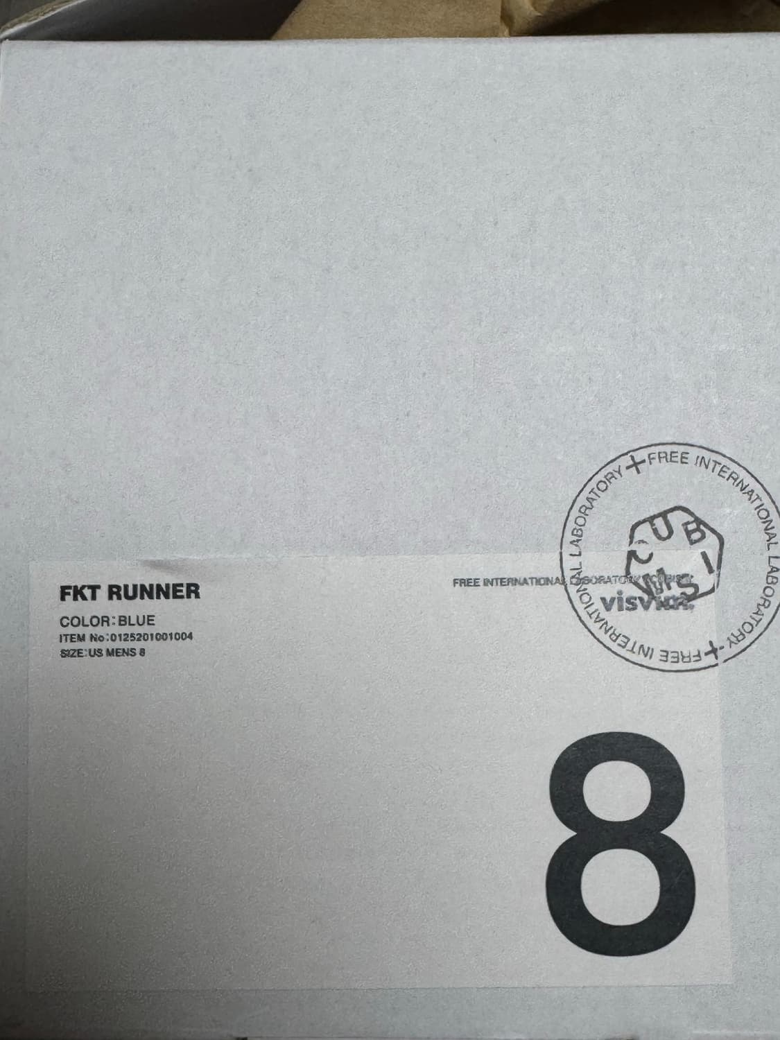 visvim 비즈빔 25aw fkt 러너 블루 8사이즈 상품이미지2