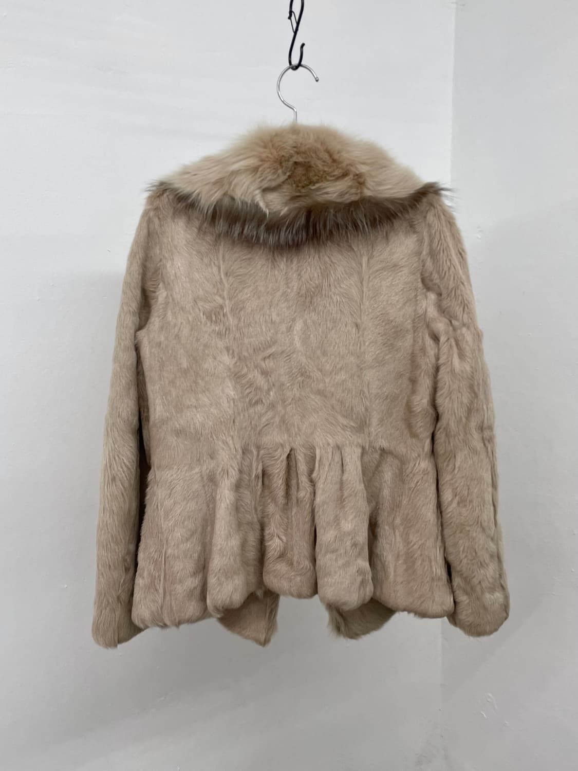 핑크베이지 폭스 퍼자켓 상품이미지4