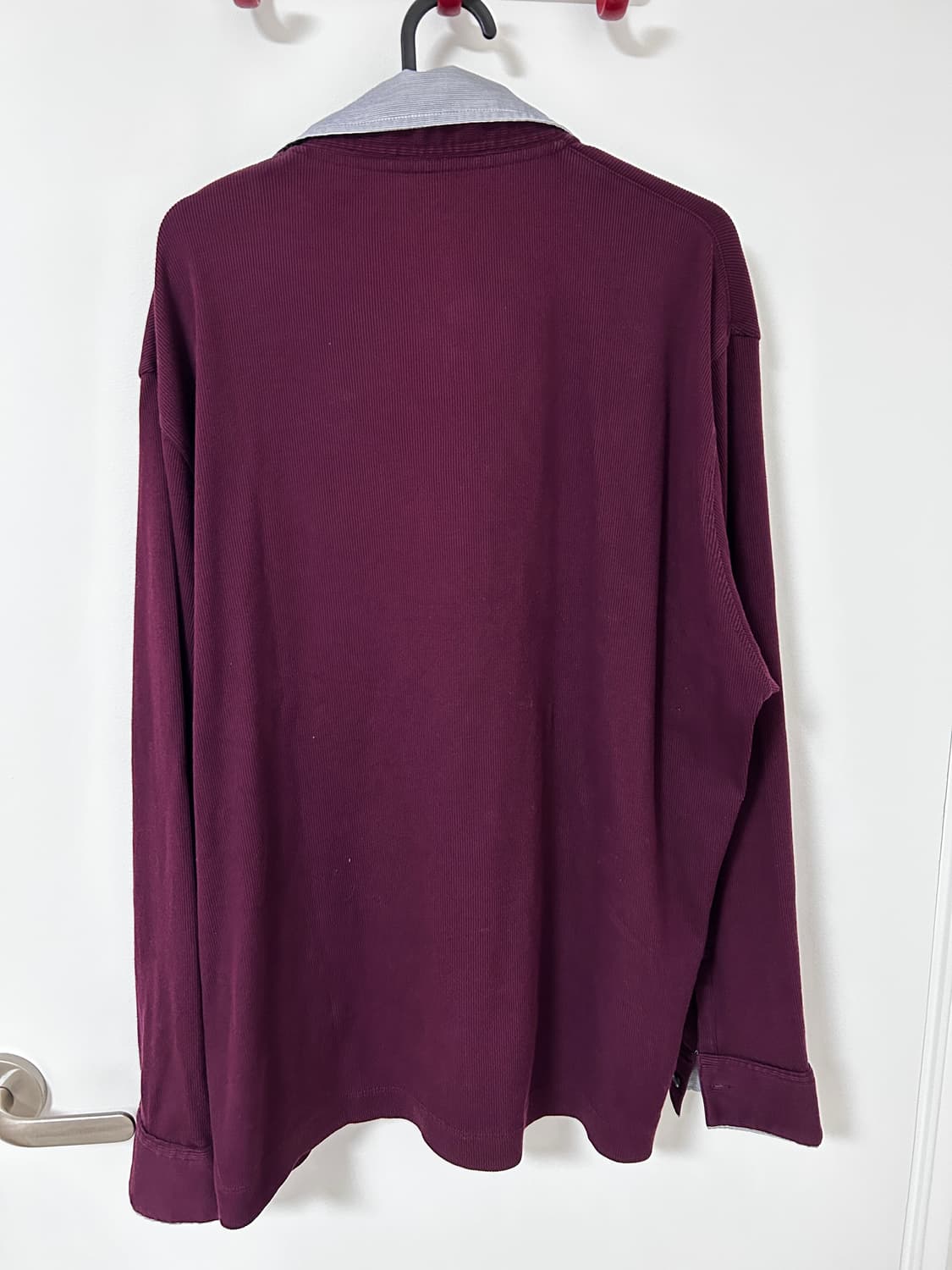 Intermezzo 롱 슬리브 셔츠 버건디 상품이미지6