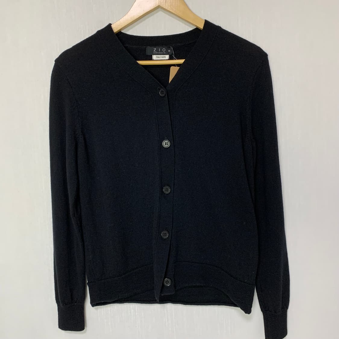 ZIO SONGZIO 블랙 가디건 지오송지오 빈티지 66사이즈 90 상품이미지2
