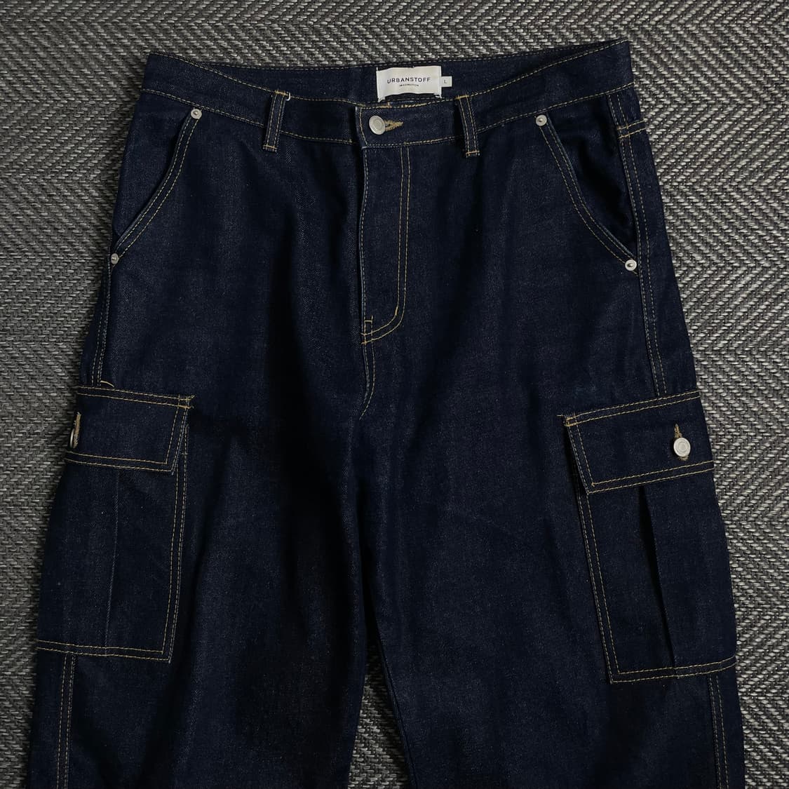 어반스터프 인디고 카고 퍼티그 데님 팬츠y 4425 상품이미지4