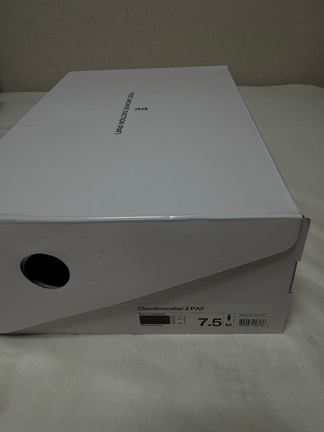 온러닝 x 파프 클라우드몬스터 2 블랙 255 상품이미지3