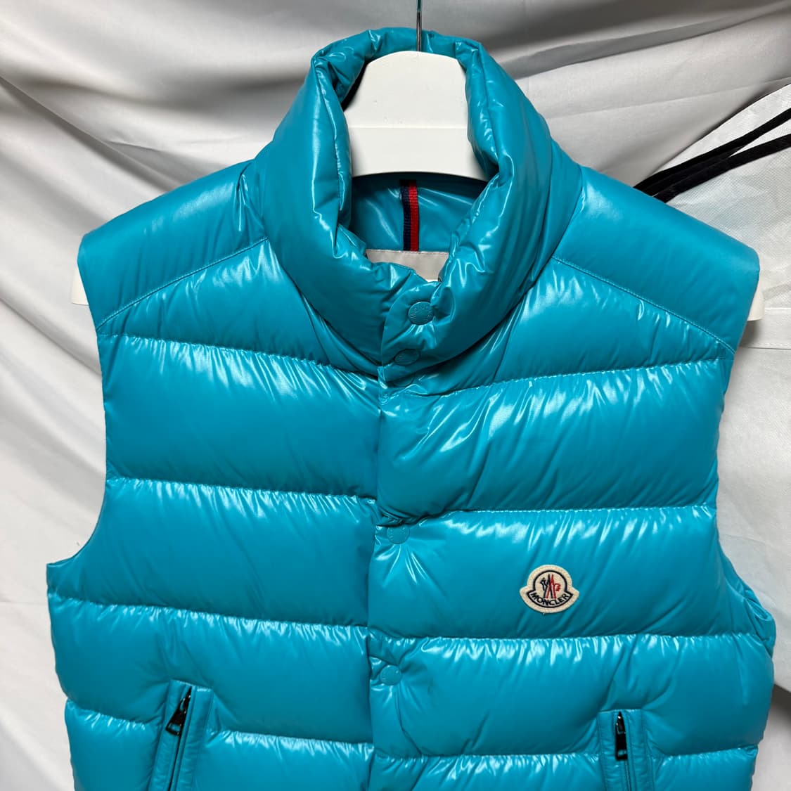 [1/정품] 몽클레어 tibb 티브 조끼패딩 민트 상품이미지2