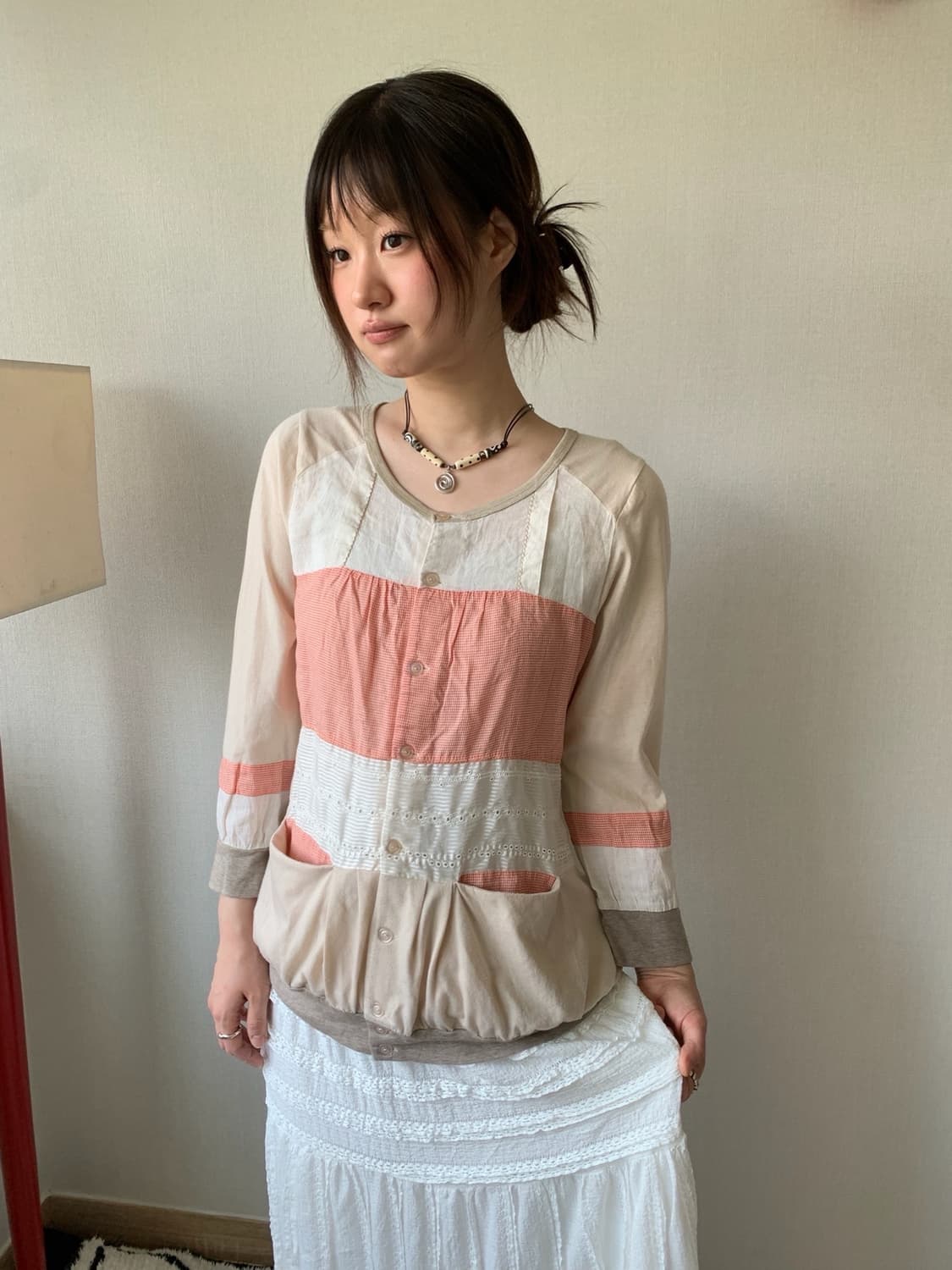 superhakka, re-work blouse 상품이미지1