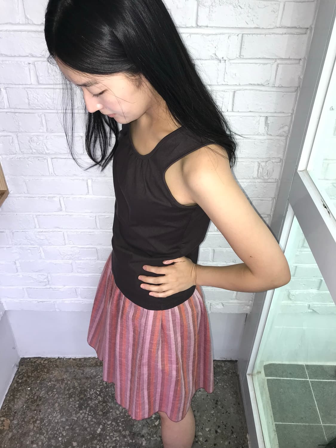 셔링 민소매 69 상품이미지2