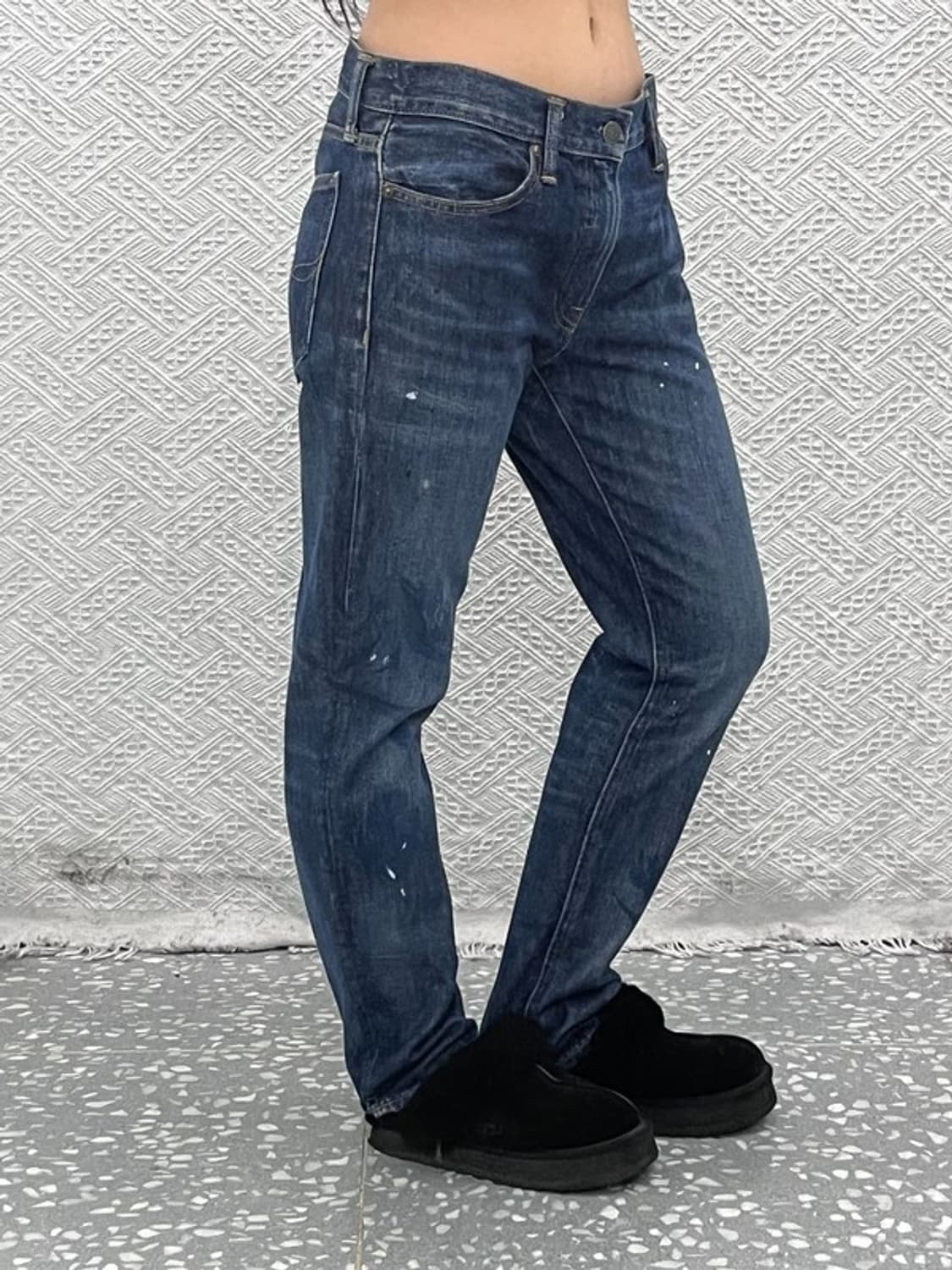 폴로 랄프로렌 스트릿 키치 커스텀 페인팅 데님팬츠 33인치 C10969 상품이미지2