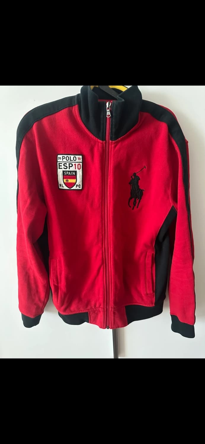 폴로 랄프로렌 빅포니 스페인 패치 집업 상품이미지1