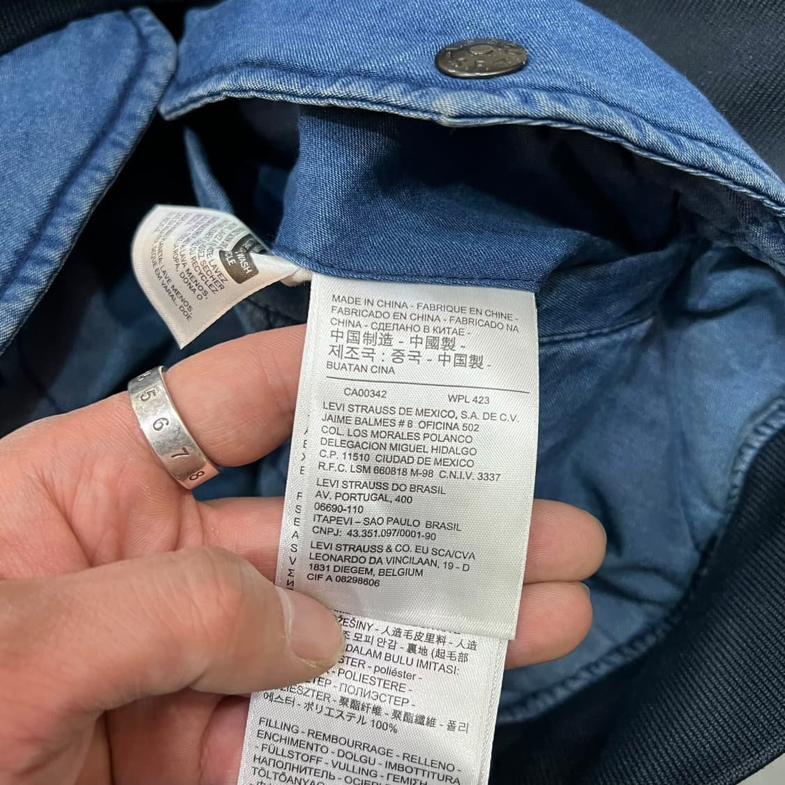  리바이스 리버시블 쉐르파 봄버자켓 y14271 상품이미지8