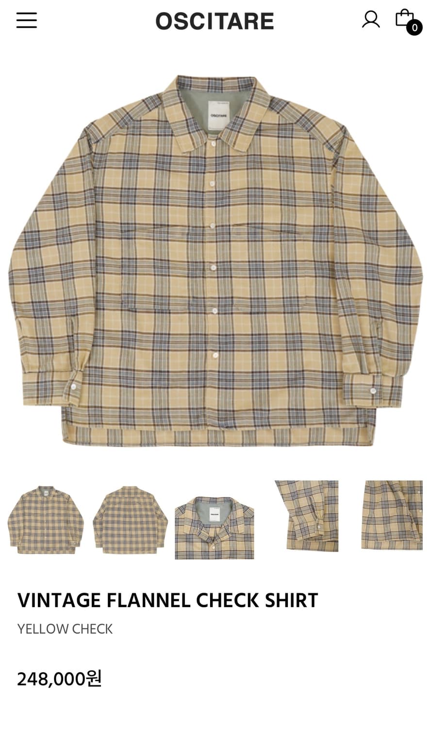 오시타레 체크셔츠(2) 상품이미지2