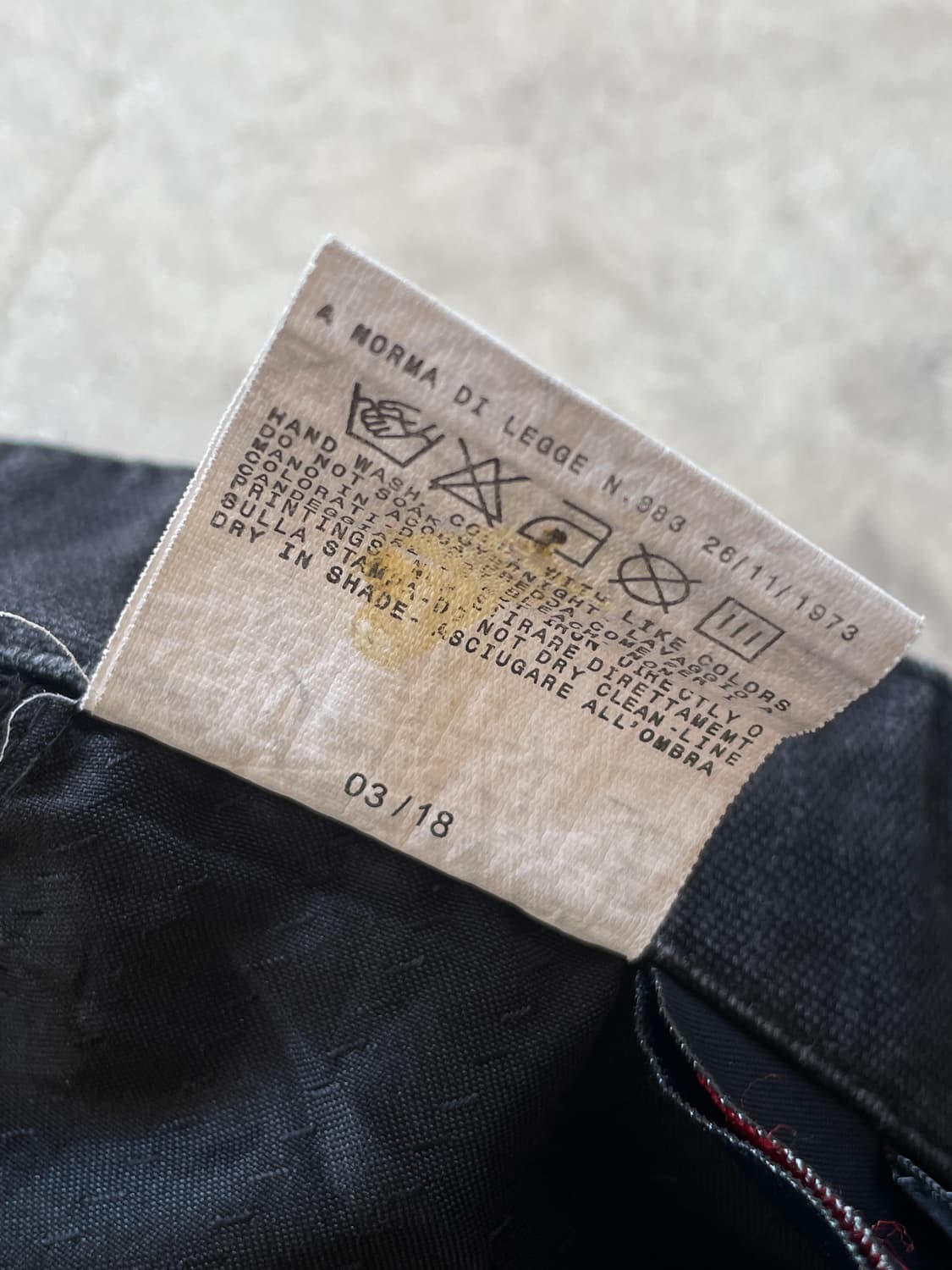 00s DOLCE & GABBANA Canvas Pants 상품이미지8