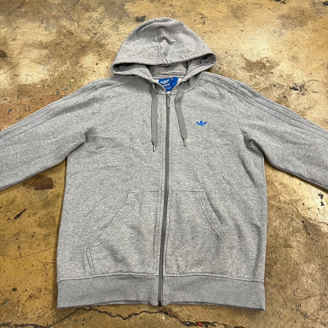 아디다스 그레이 후드집업 110 상품이미지3