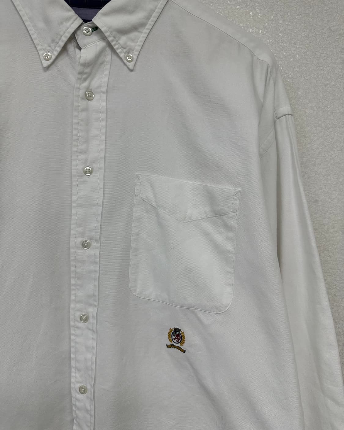 (3XL)90'S 타미 화이트 셔츠-M2179 상품이미지2