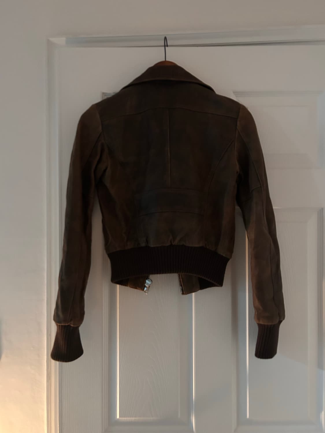 놀리타 바이 아베다 가죽 크롭자켓 vintage 44-55 상품이미지2