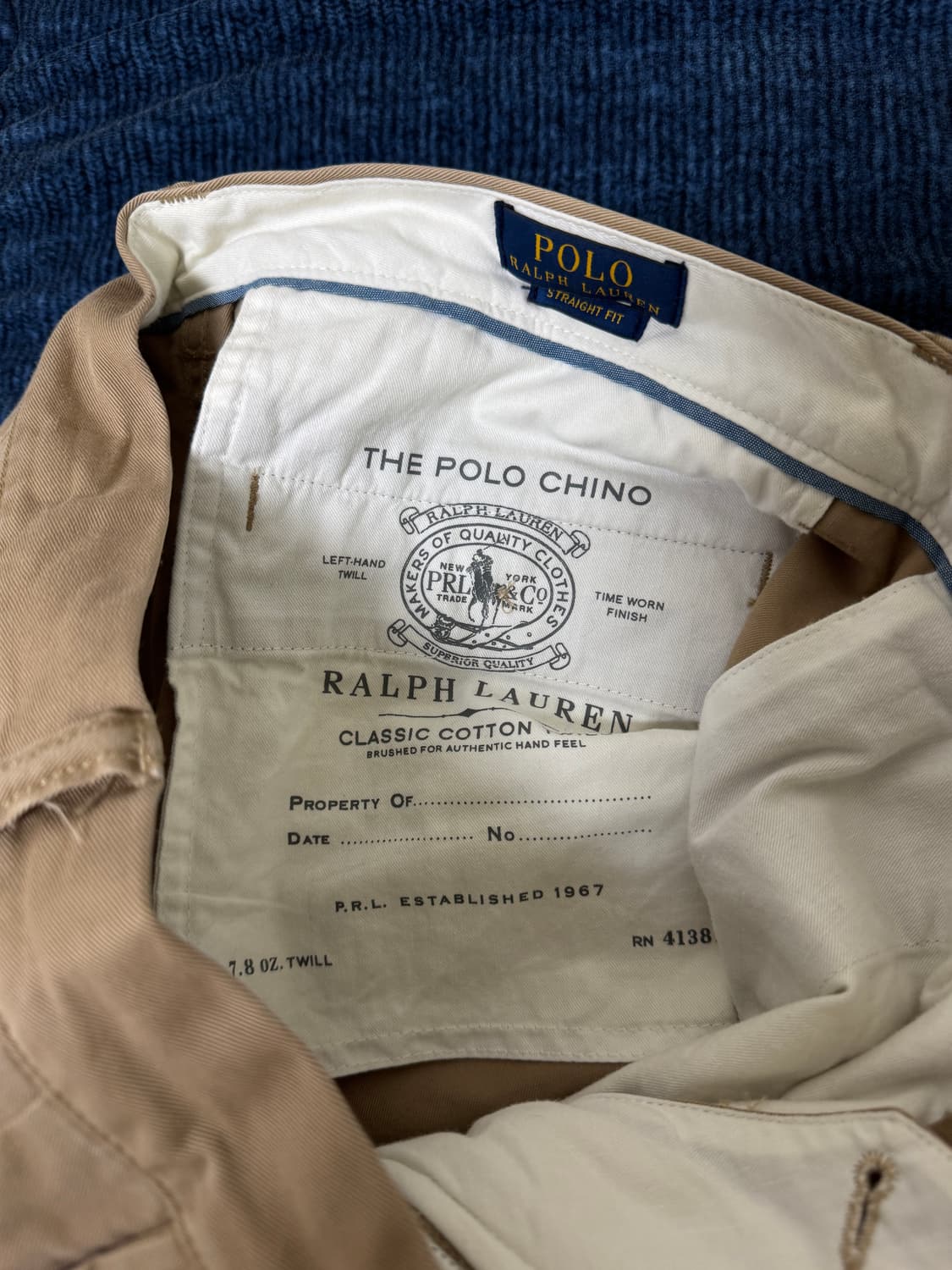 폴로 자주 치노 팬츠 / 32 상품이미지2