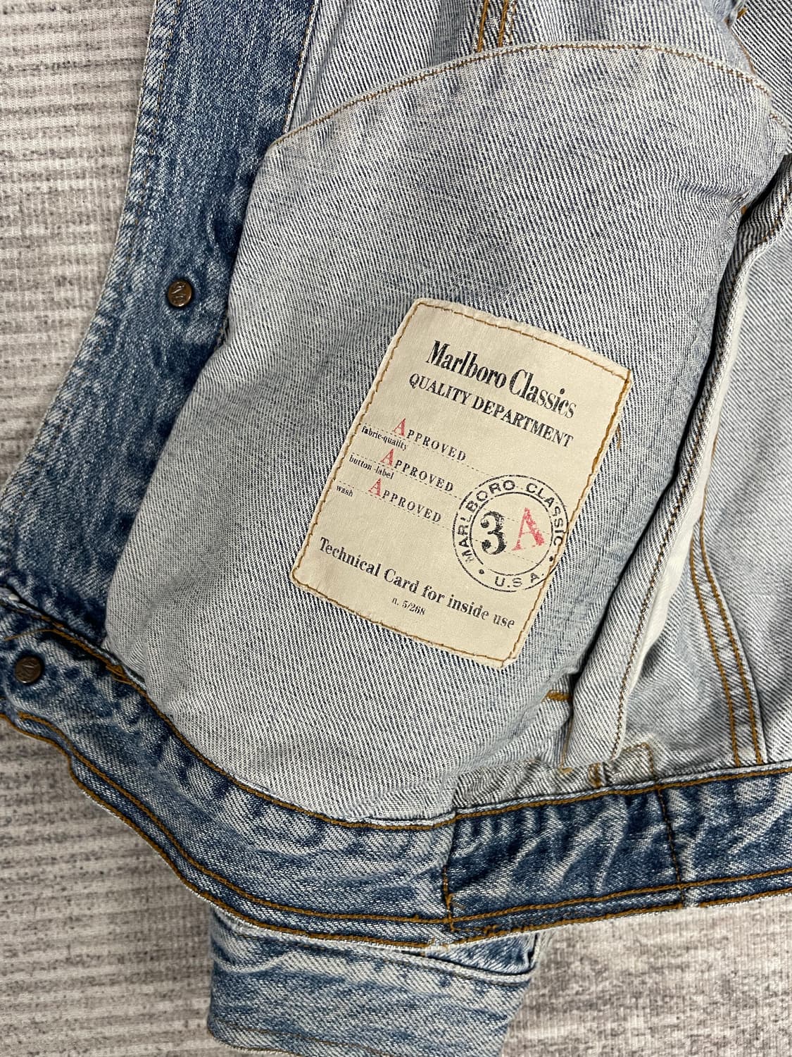 Italy vtg 말보로 클레식 트러커 상품이미지6