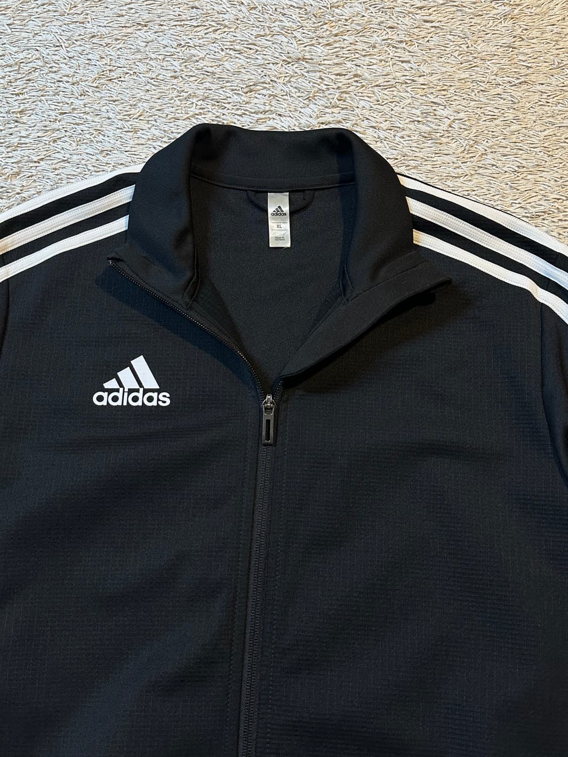 아디다스 ADIDAS 삼각로고 트랙탑 져지 블랙 상품이미지3