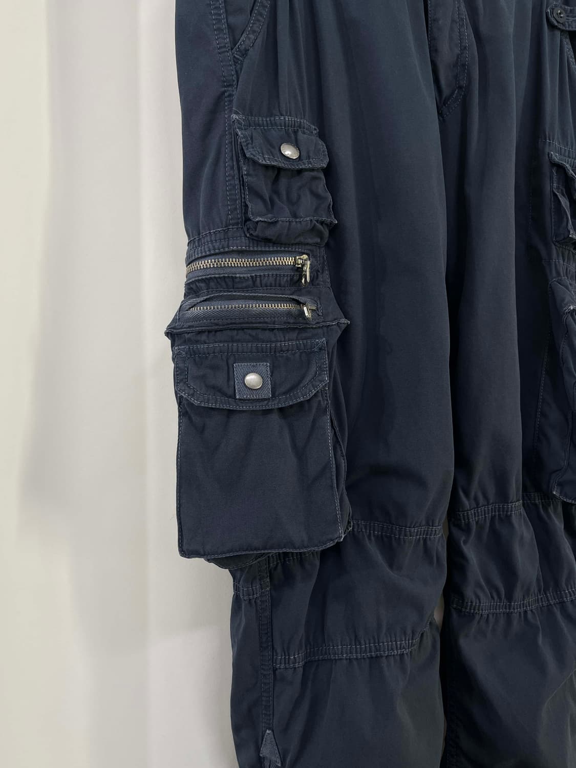90's 폴로 랄프로렌 파라트루퍼 유틸리티 네이비 카고 팬츠 상품이미지5