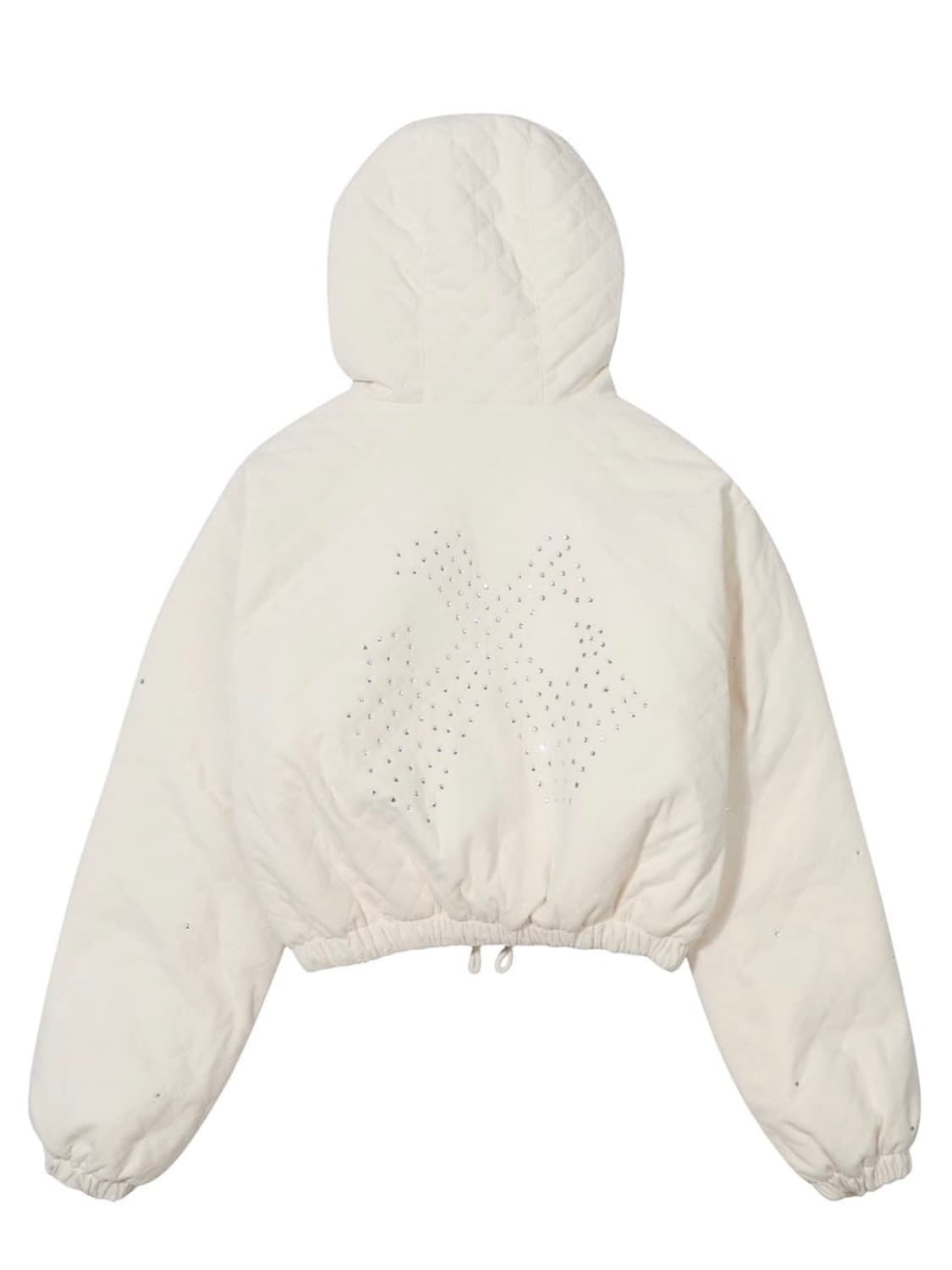 CUBIC QUILTED HOODIE DOWN JACKET 상품이미지2