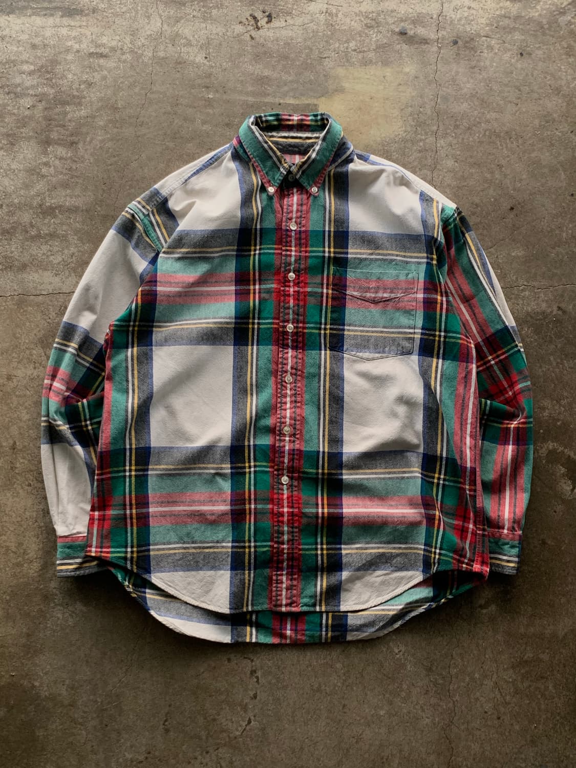 올드 갭 버튼다운 체크 셔츠 상품이미지1