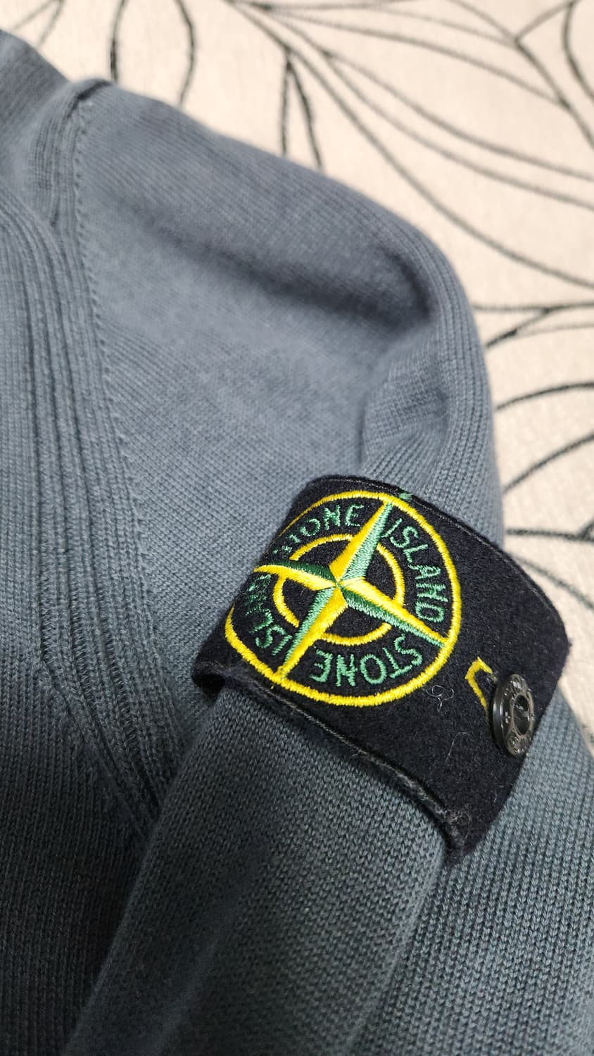 스톤아일랜드 와펜 라운드 코튼 니트 7215510B2 V0063 XL  상품이미지2