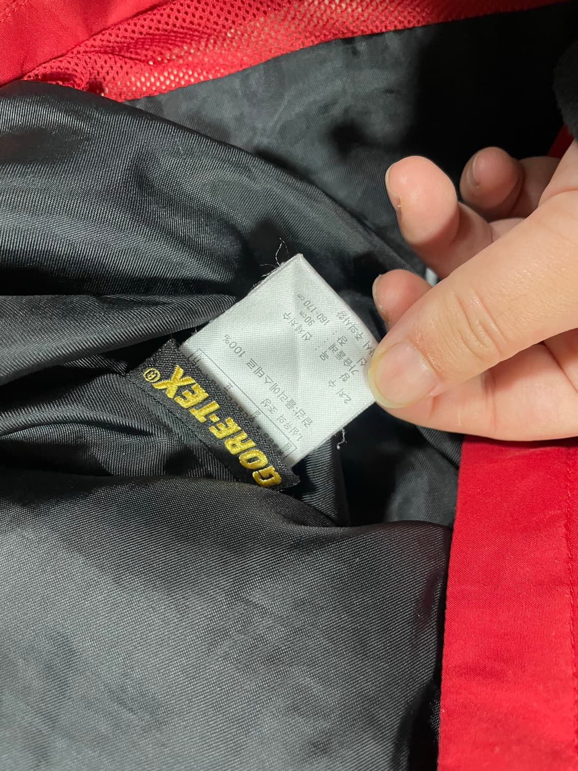 K2 레드 바람막이 자켓 아웃도어 상품이미지4