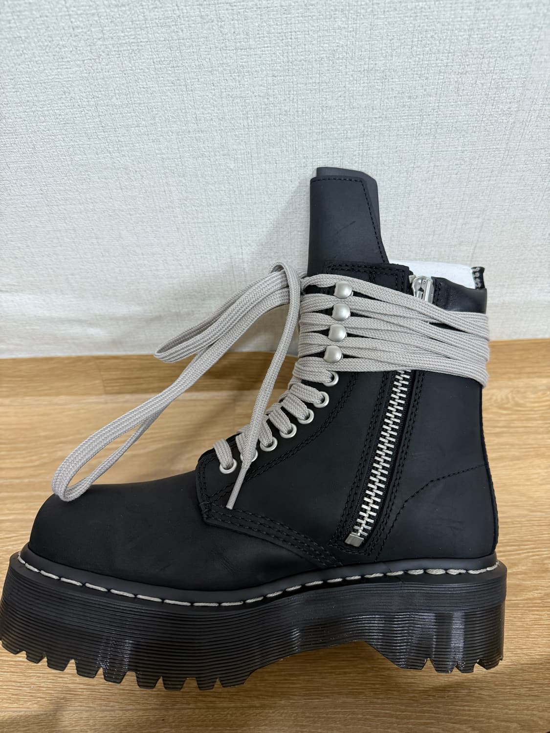 릭오웬스 닥터마틴 스틸토 부츠 (새상품) 상품이미지9