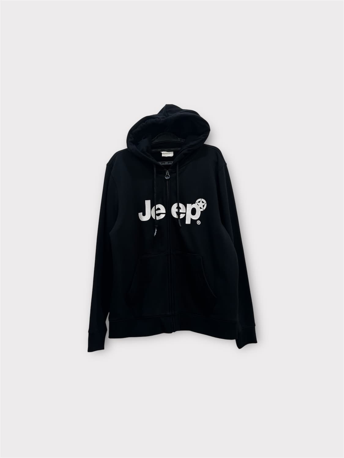 지프 Jeep 블랙 후드집업 남성 XL 105사이즈 상품이미지1