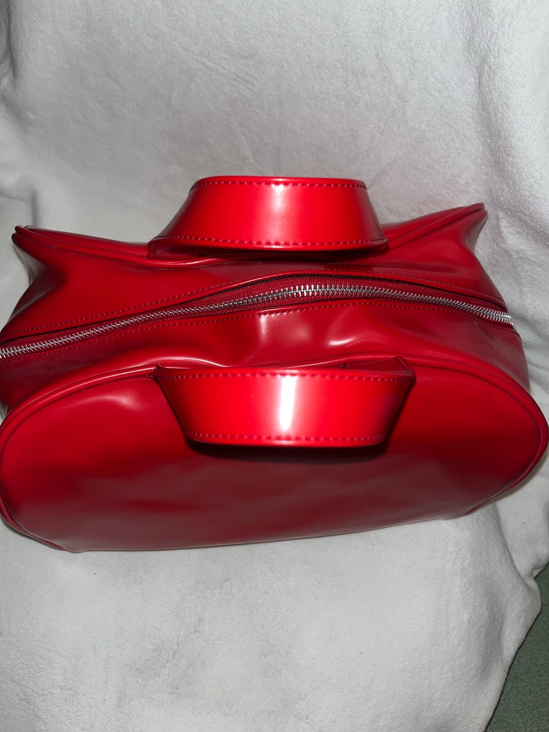 commedesgarcons 꼼데가르송 볼링백 레드  상품이미지7