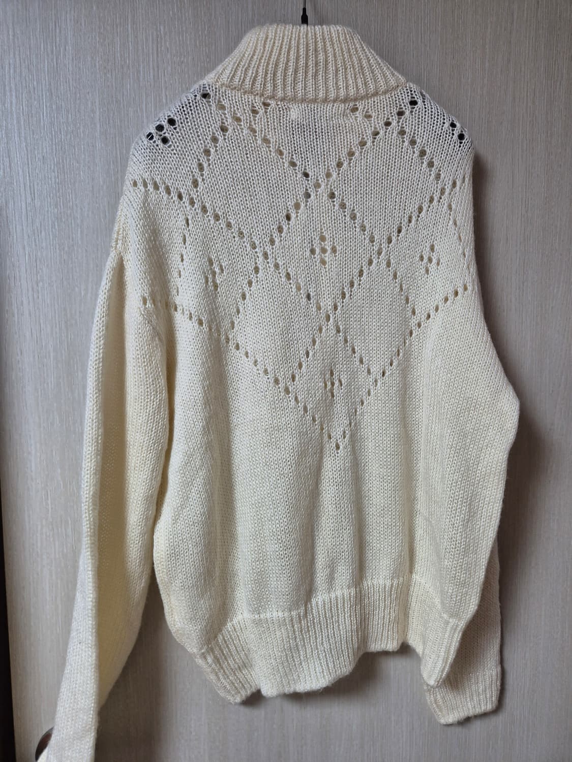 (새제품) 알렌느 하이넥 집업 니트 가디건 2사이즈 상품이미지4