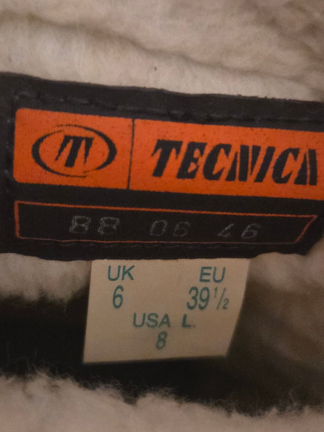 이태리 브랜드 테크니카 사의 염소가죽 털부츠 상품이미지8