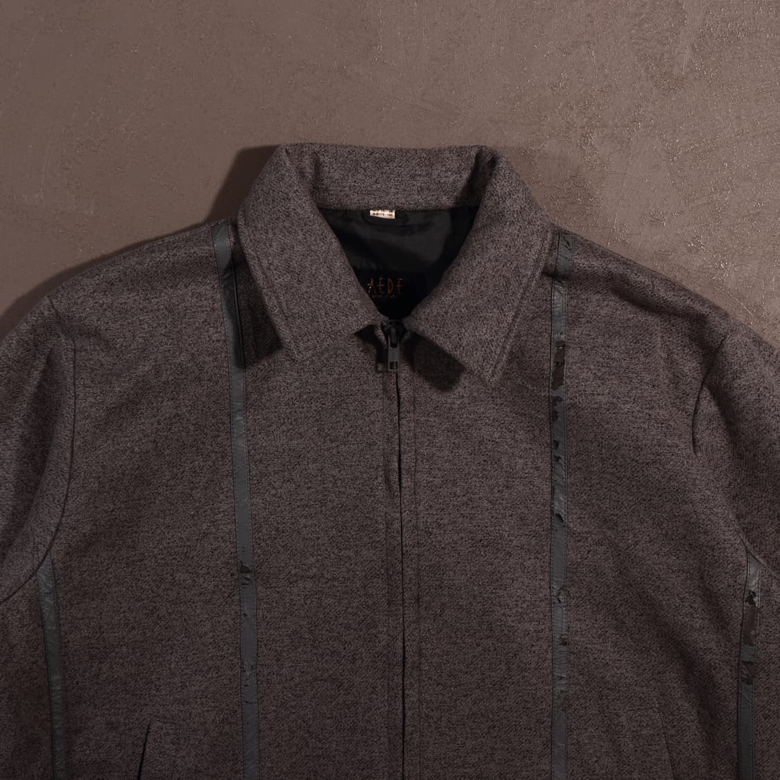 일본빈티지 울 블루종 봄버자켓 상품이미지2