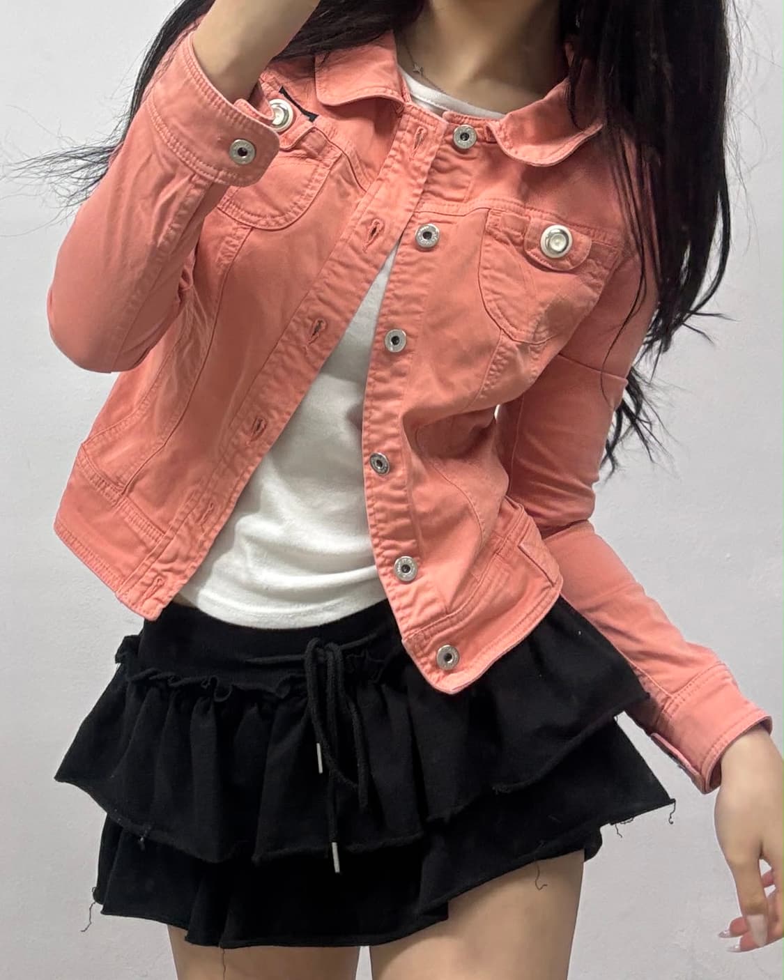 [40]D&G 돌체앤가바나 Y2k 투포켓 데님 자켓 상품이미지1