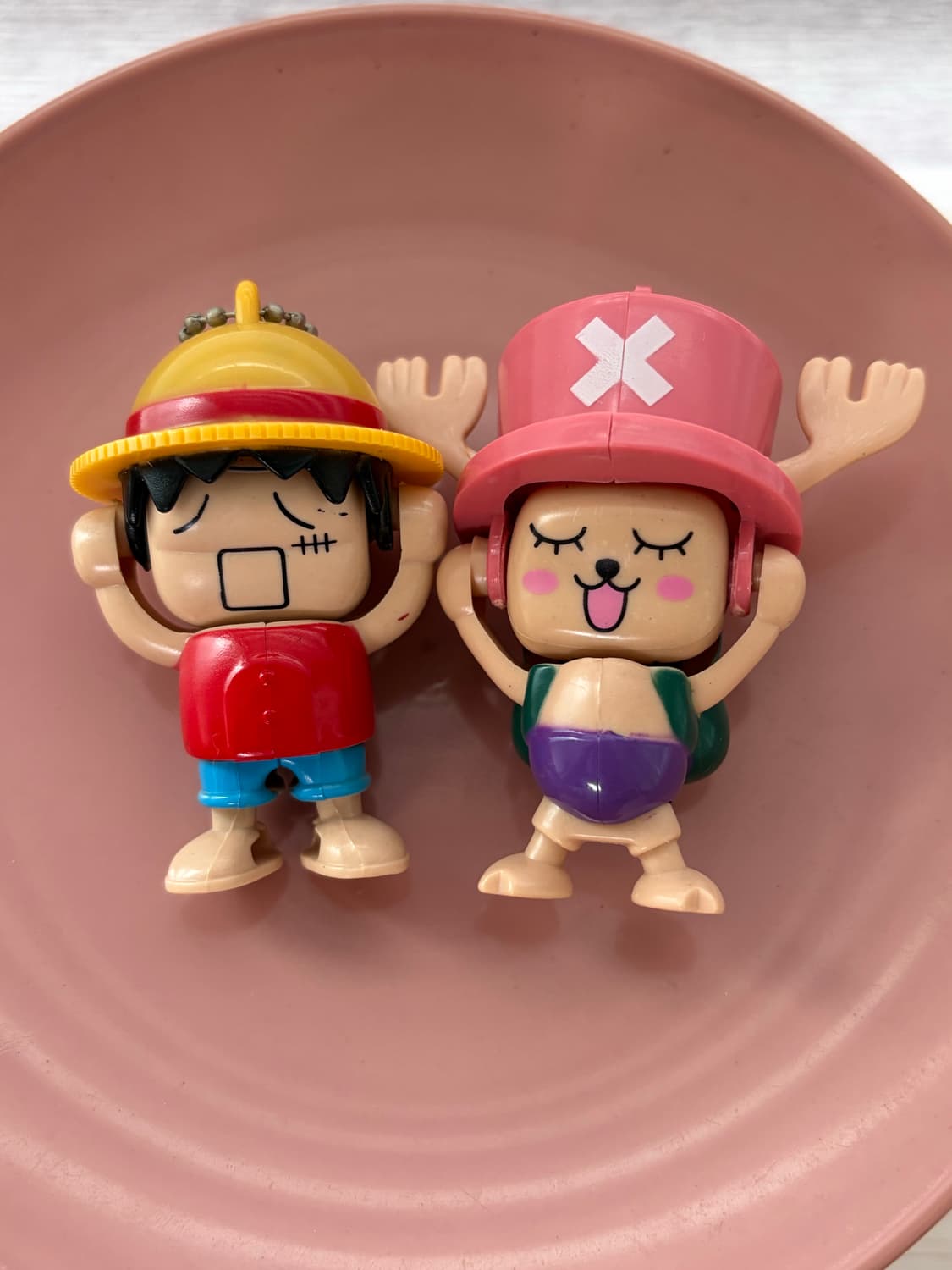 원피스 루피 쵸파 피규어 표정바뀜 빈티지토이 원피스키링 상품이미지4