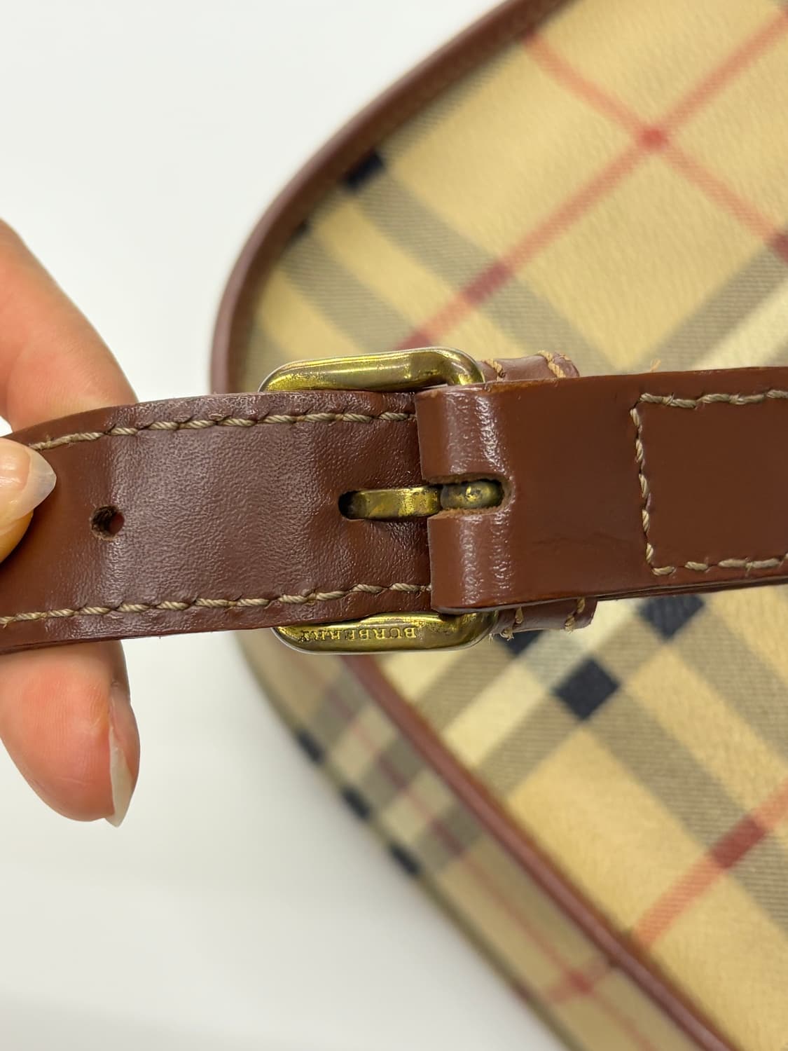 Burberry 버버리 노바체크 호스페리 호보 크로스백 상품이미지10