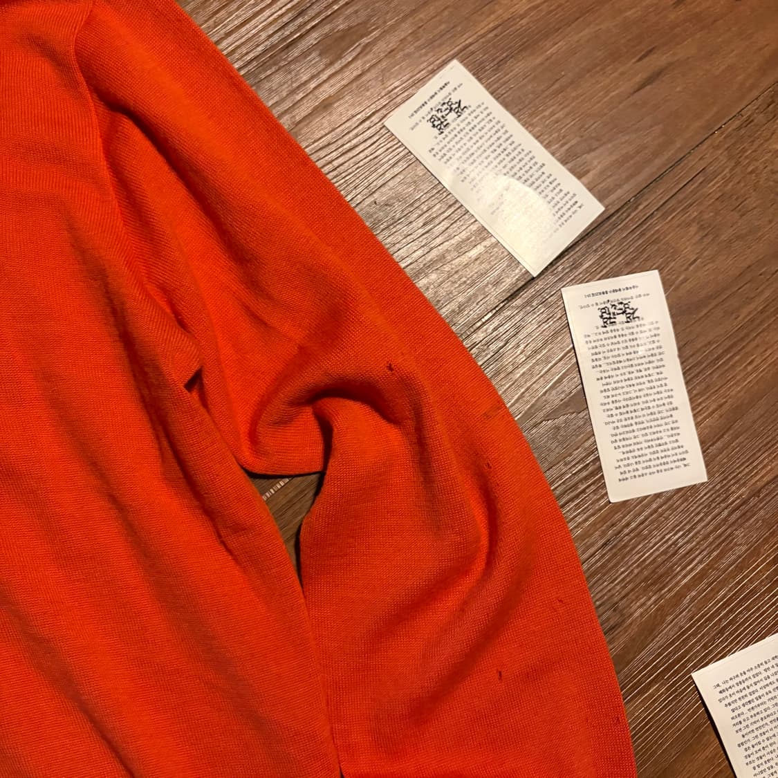 LYNX layered knit zip-up sweater 상품이미지5