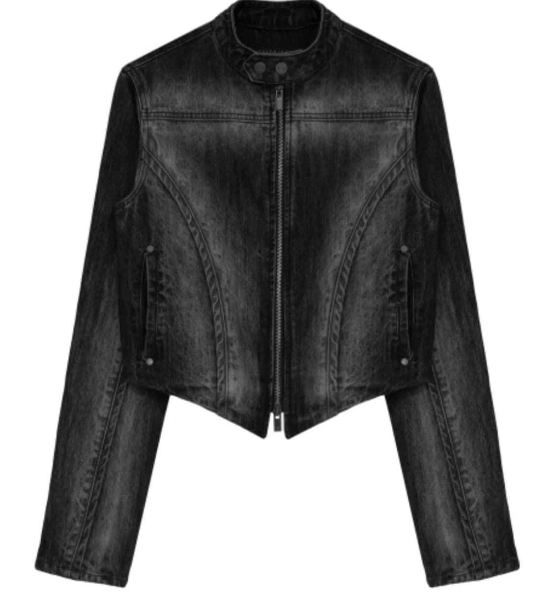 트리밍버드 바이커 데님 자켓 팝니다 상품이미지2