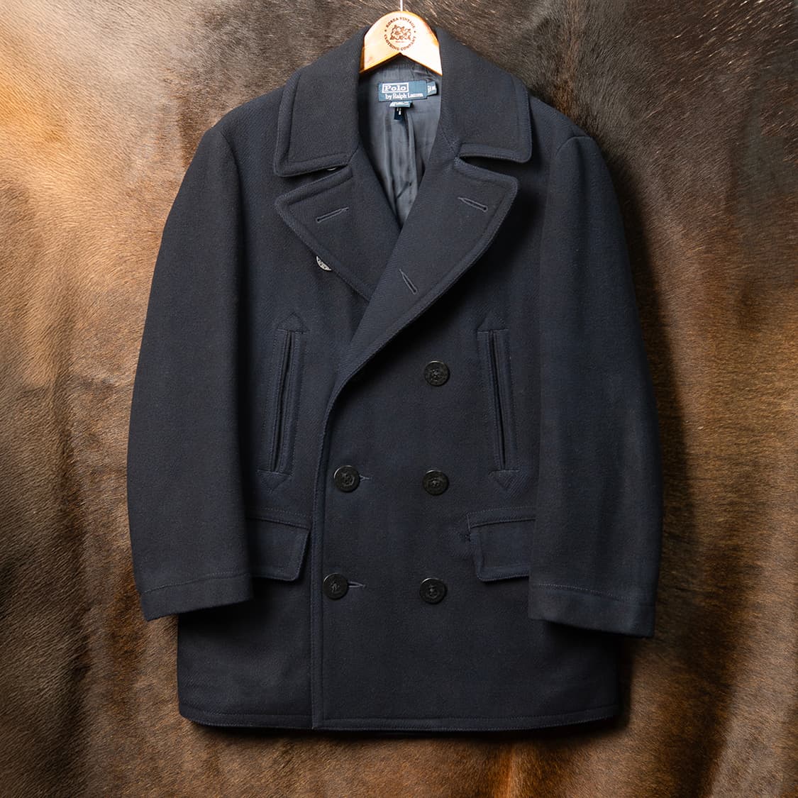 [103] 폴로 랄프로렌 울 해군 피코트 네이비 MO-2566  상품이미지1