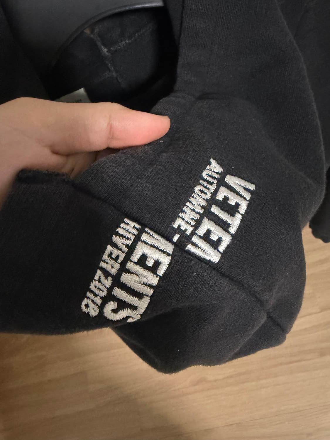베트멍 vetements 후드 상품이미지4