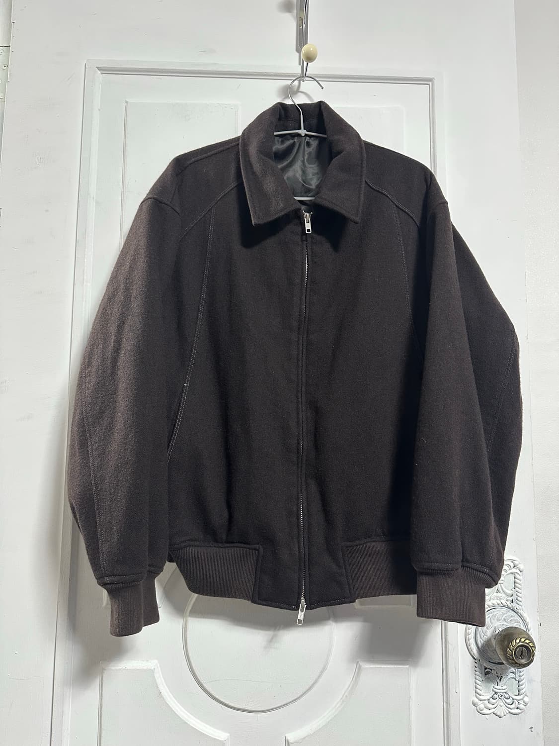 드로우핏 울 스타디움 라인 자켓 상품이미지1